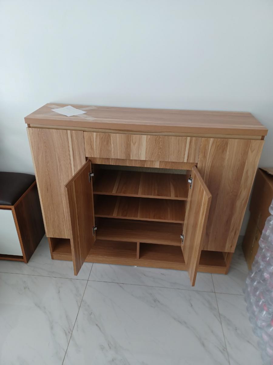 Tủ Giày Gỗ Công Nghiệp 1,2 m Hải Phòng - Màu 195